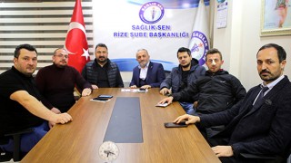 Sağlık-Sen Rize Şubesi’nin 5. Olağan Genel Kurulunu Yaptı