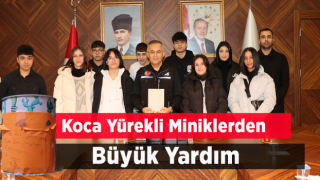 Koca Yürekli Miniklerden Büyük Yardım...