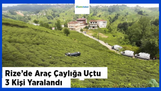 RİZE’DE KORKUTAN KAZA