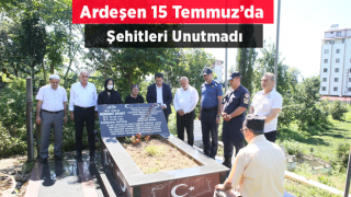 Ardeşen’de 15 Temmuz Etkinlikleri