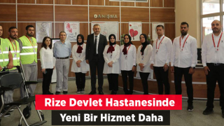 Rize Devlet Hastanesinde Hasta Karşılama ve Yönlendirme Ekipleri Oluşturuldu