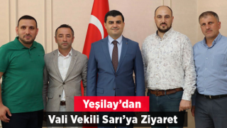 Yeşilay Rize Şubesi, Vali Vekili Sarı'yı Ziyaret Etti