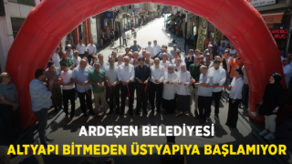 Altyapı Bitmeden Üstyapıya Başlamıyoruz