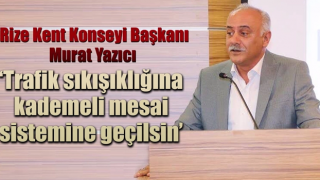 Trafik sıkışıklığına kademeli mesai sistemi önerisi.