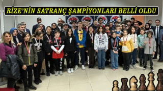 Rize’nin Satranç Şampiyonları Belli Oldu