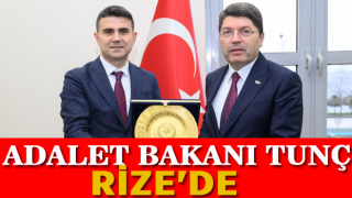 Adalet Bakanı Tunç, Rize'de