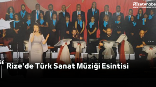 Rize'de Türk Sanat Müziği Esintisi