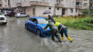 Yoğun yağış sele neden oldu