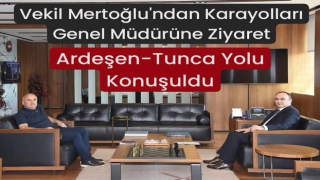 Ardeşen Tunca Yolu Konuşuldu