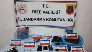 Rize'de uyuşturucu operasyonu: 2 kişi tutuklandı