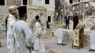 Sümela Manastırı'nda ayin yapıldı