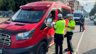 Ardeşen İlçe Emniyet Ekiplerinden Servislere Sıkı Denetim