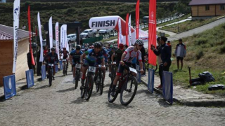 Rize'de Uluslararası MTB Cup Dağ Bisikleti Yarışları yapıldı