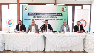 TOBB Doğu Karadeniz Bölgesi Oda Borsa Müşterek Toplantısı, Rize TSO ev sahipliğinde gerçekleştirildi