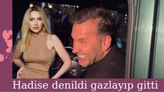 Okan Buruk, Hadise'nin adını duyunca gülüyor