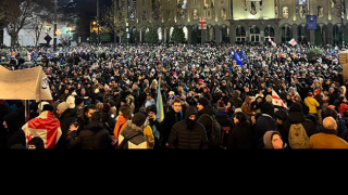 Gürcistan'da protestolar sürüyor