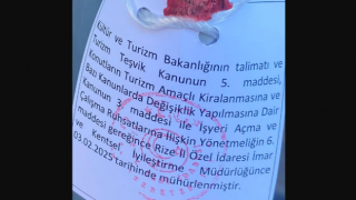 Fırtına Vadisindeki ruhsatsız turistik tesis ve oteller tek tek mühürleniyor