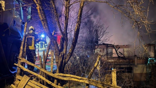 Kıbrıs gazisi evinde çıkan yangında hayatını kaybetti