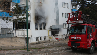 Tokat'ta apartman yangını; 12 kişi dumandan etkilendi